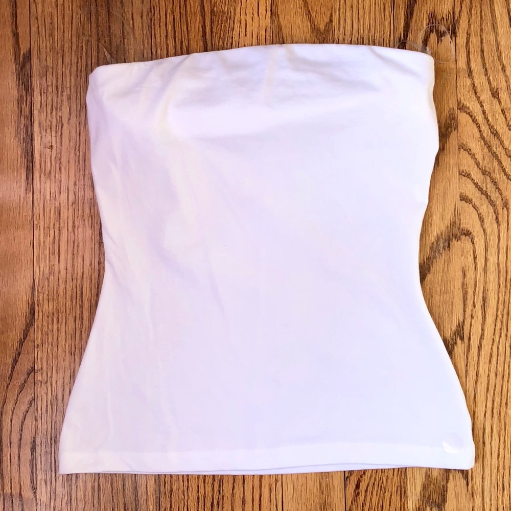 Simple White Tube Top